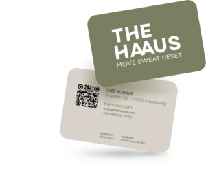 Les cartes de visite The Haaus